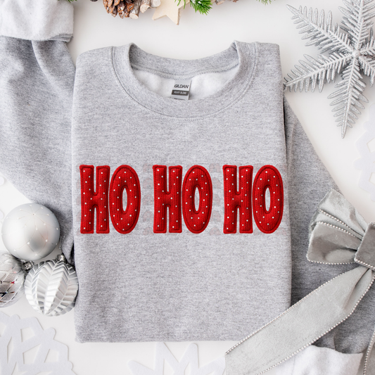 Ho Ho Ho Red Polka Dot