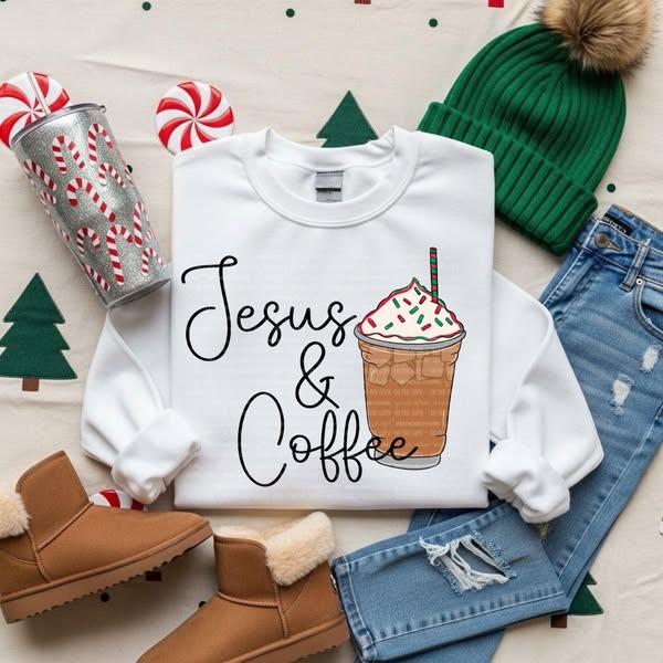 Holiday Jesus And Coffee