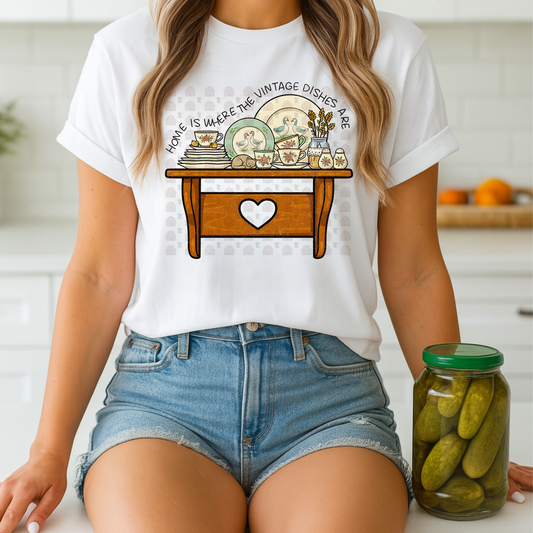 Home Is Where The Vintage Dishes Are