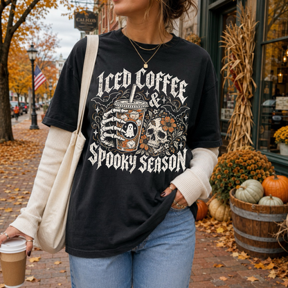 Iced Coffee Spooky Season