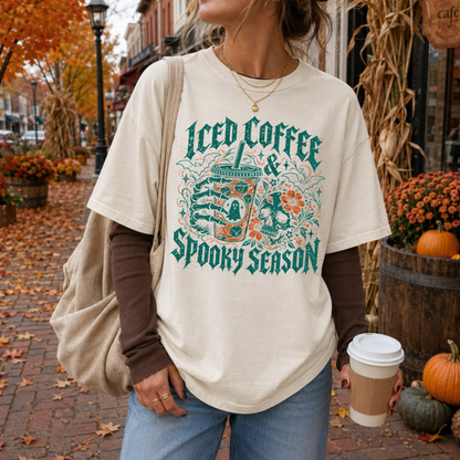 Iced Coffee Spooky Season