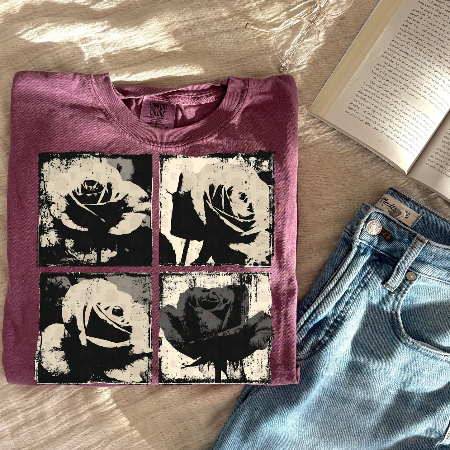 Ink Blot Rose