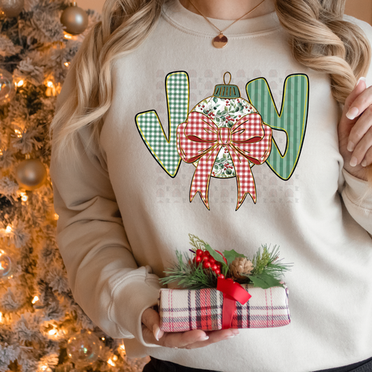 Joy Bow And Ornament