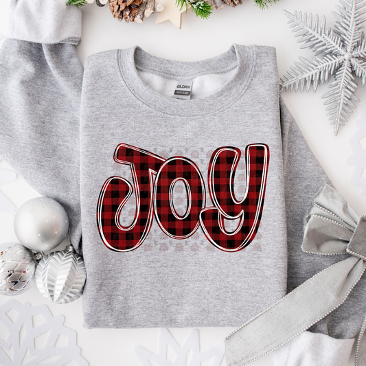 Joy Funky Doodle Buffalo Check