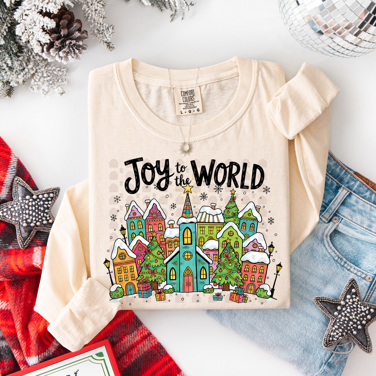 Joy To The World Christmas Village