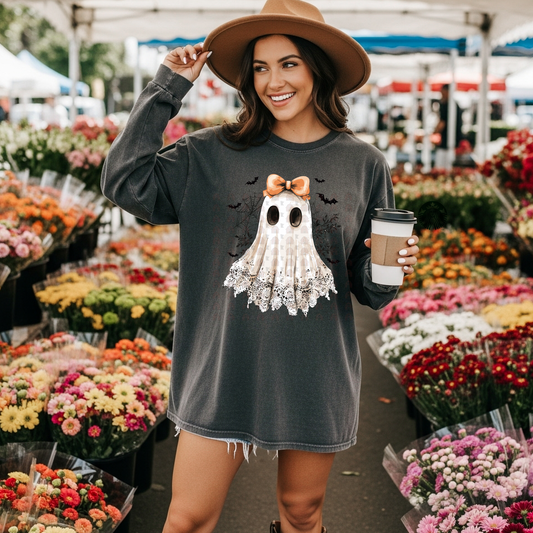 Lace Ghost With Bats