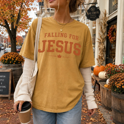 Leaf Falling For Jesus