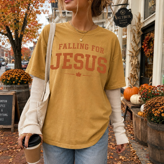 Leaf Falling For Jesus