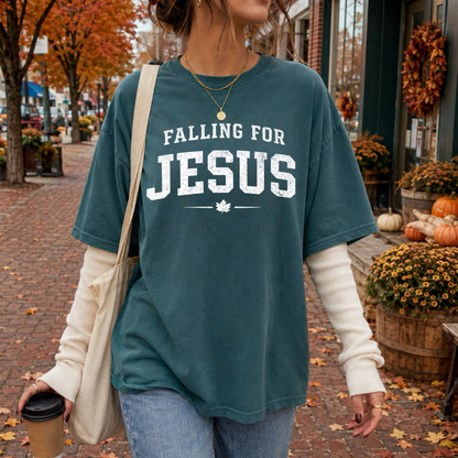 Leaf Falling For Jesus