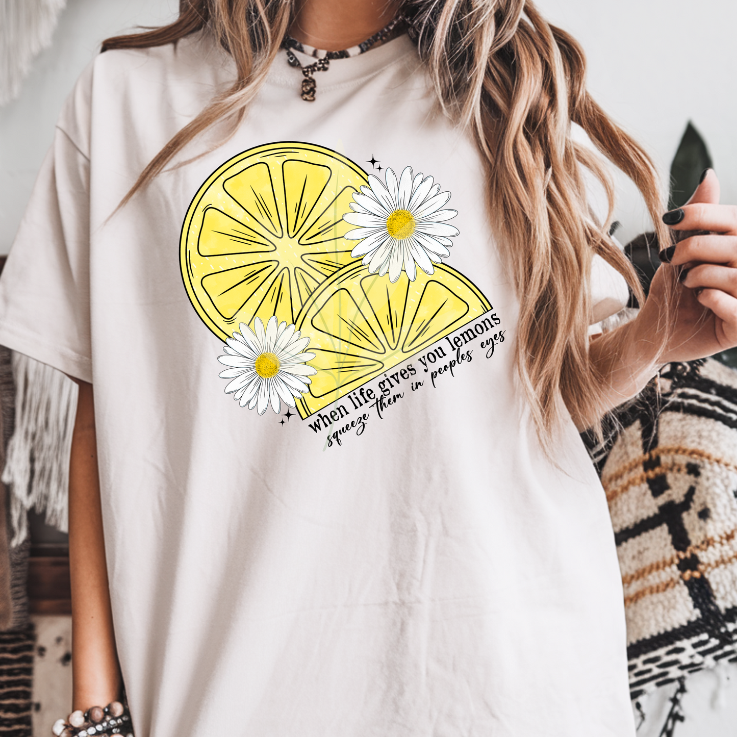 Lemons And Flowers