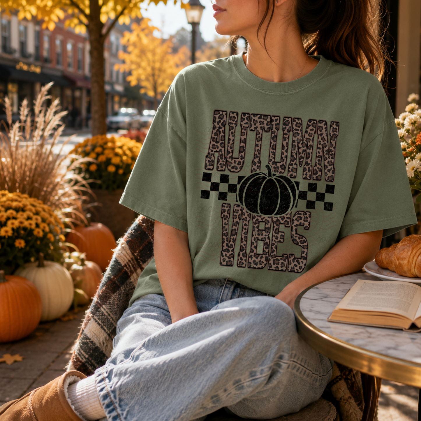 Leopard Check Autumn Vibes