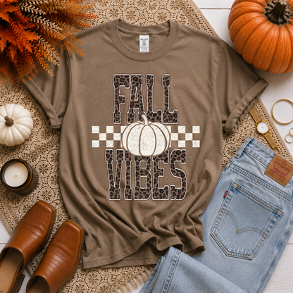 Leopard Check Fall Vibes