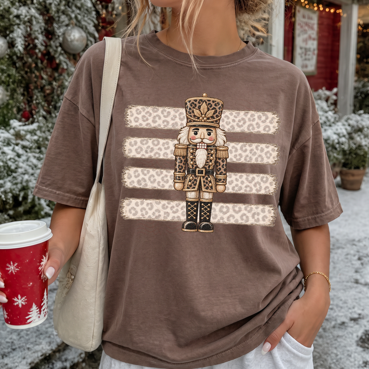 Leopard Stripes Nutcracker