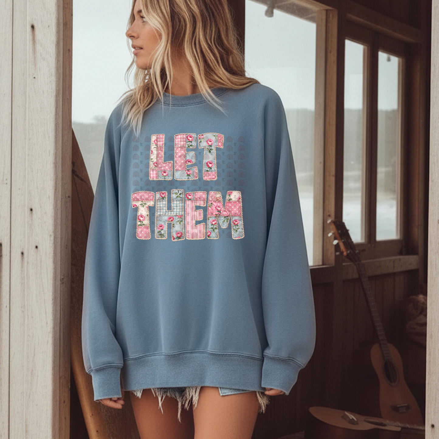 Let Them Quilted Dainty Floral