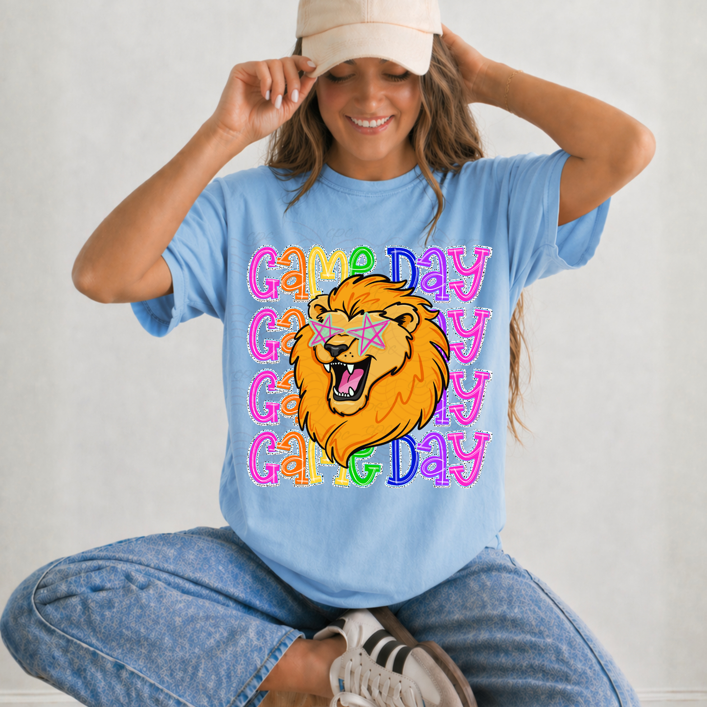 Colorful Stacked Game Day Mascots