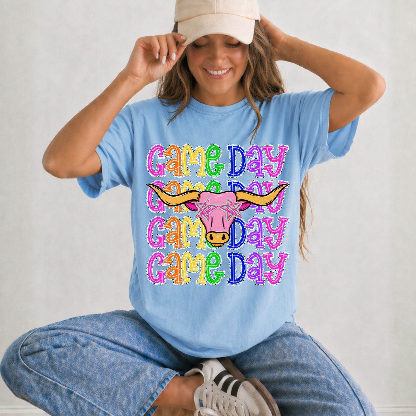 Colorful Stacked Game Day Mascots