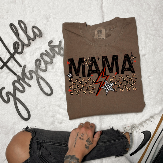Mama Red Cheetah And Checker