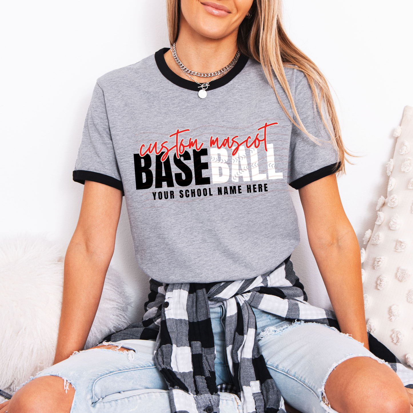 CUSTOMIZABLE - Mascot Baseball Name