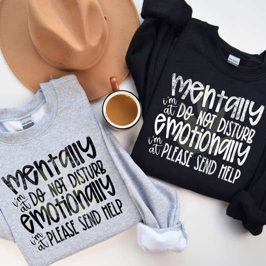 Mentally Do Not Disturb