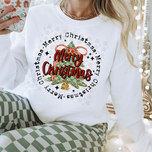 Merry Christmas Circle