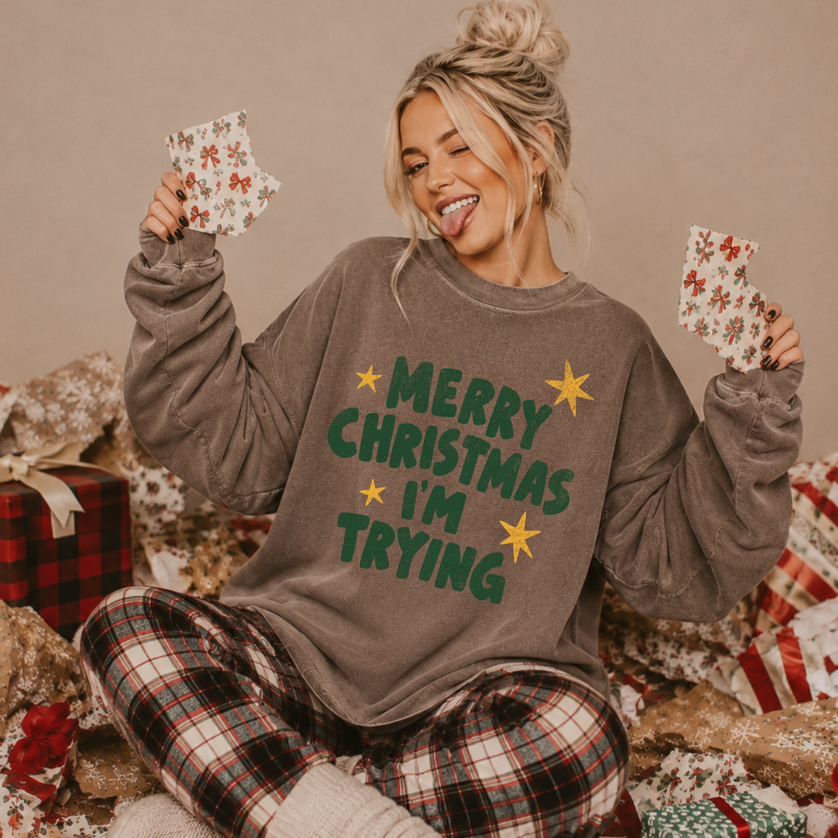 Merry Christmas I'm Trying