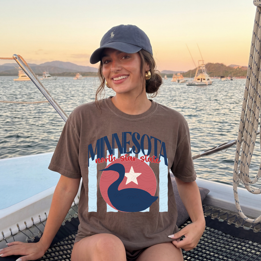 Preppy Minnesota Loon Tee