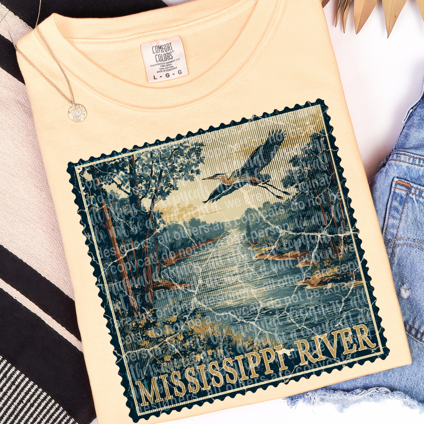 Stamped Rivers And Parks