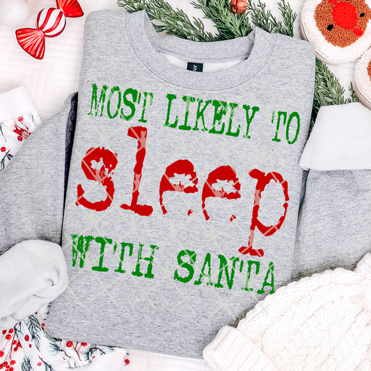 Most Likely To Sleep With Santa