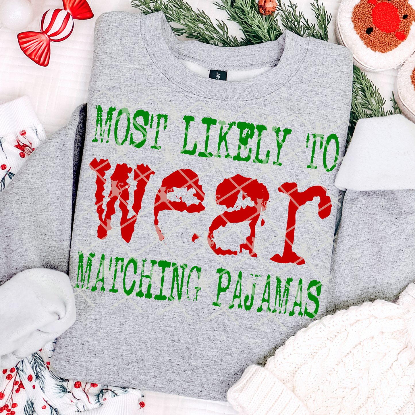 Most Likely To Wear Matching Pajamas