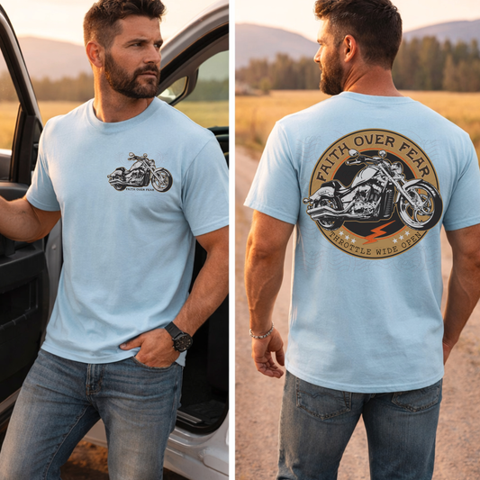 Motorcycle Faith Over Fear