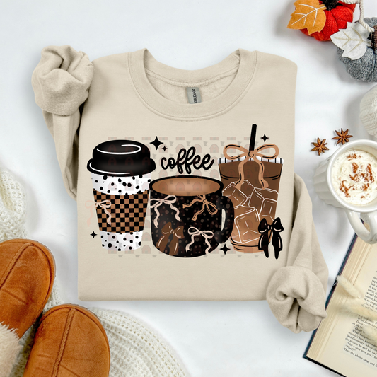 Neutral Coffee And Bows