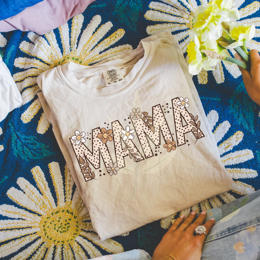 Neutral Floral Mama