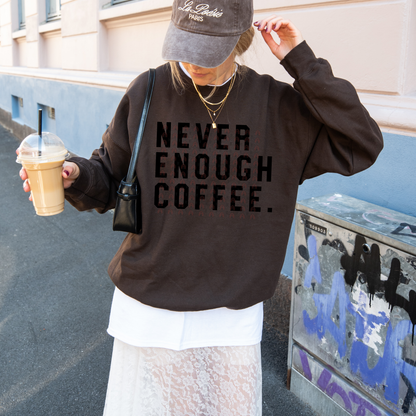 Never Enough Coffee