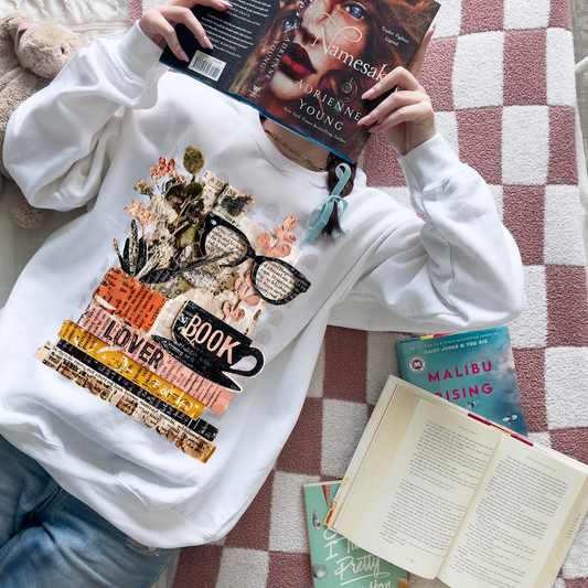 Newspaper Book Lover