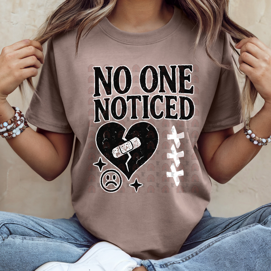 No One Noticed