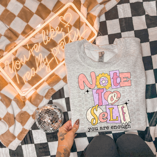 Note To Self You Are Enough