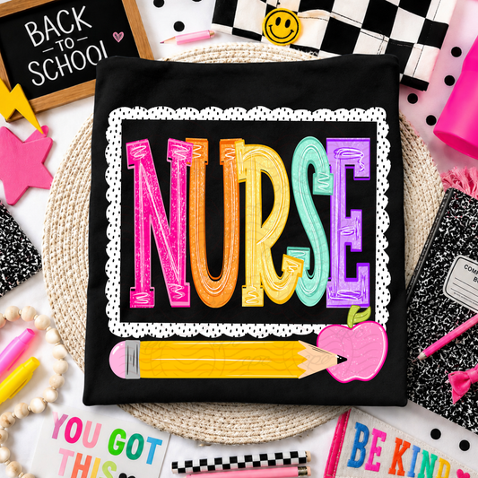 Dotted Frame Grades And School Professions
