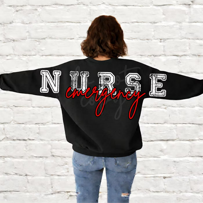Long Distressed Nurse - CUSTOMIZABLE