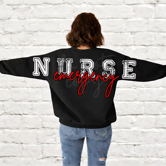 Long Distressed Nurse - CUSTOMIZABLE