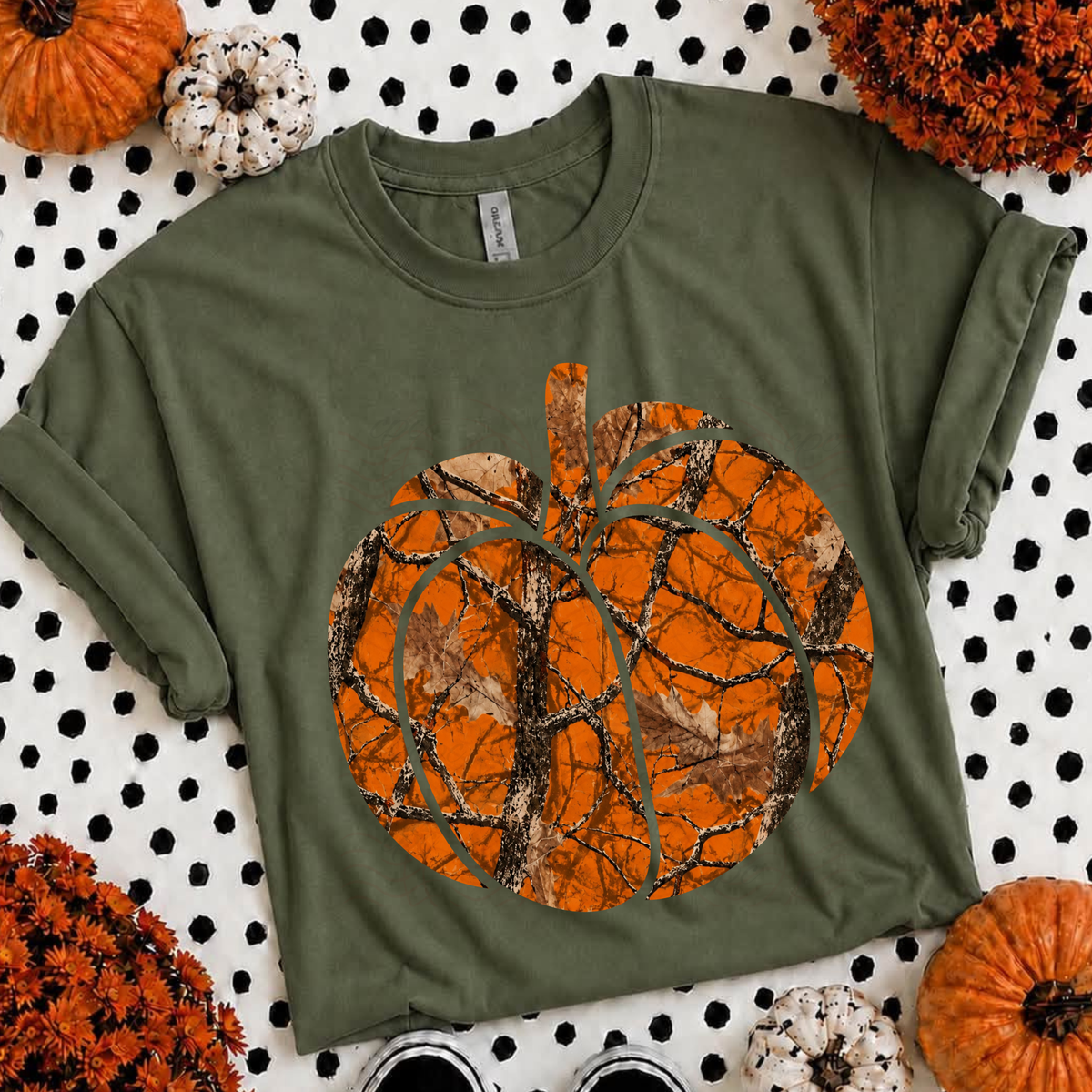 Orange Camo Pumpkin