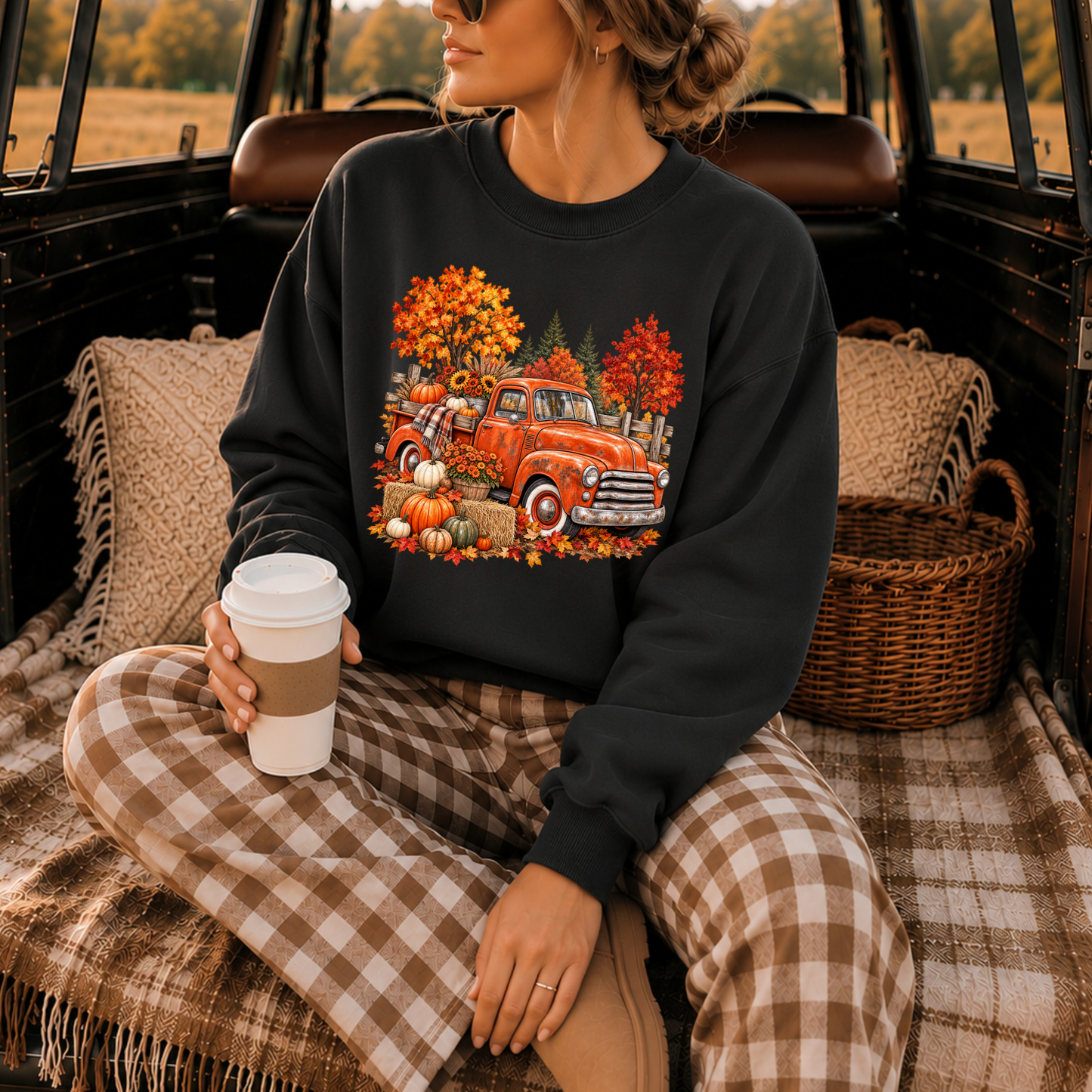 Orange Fall Truck