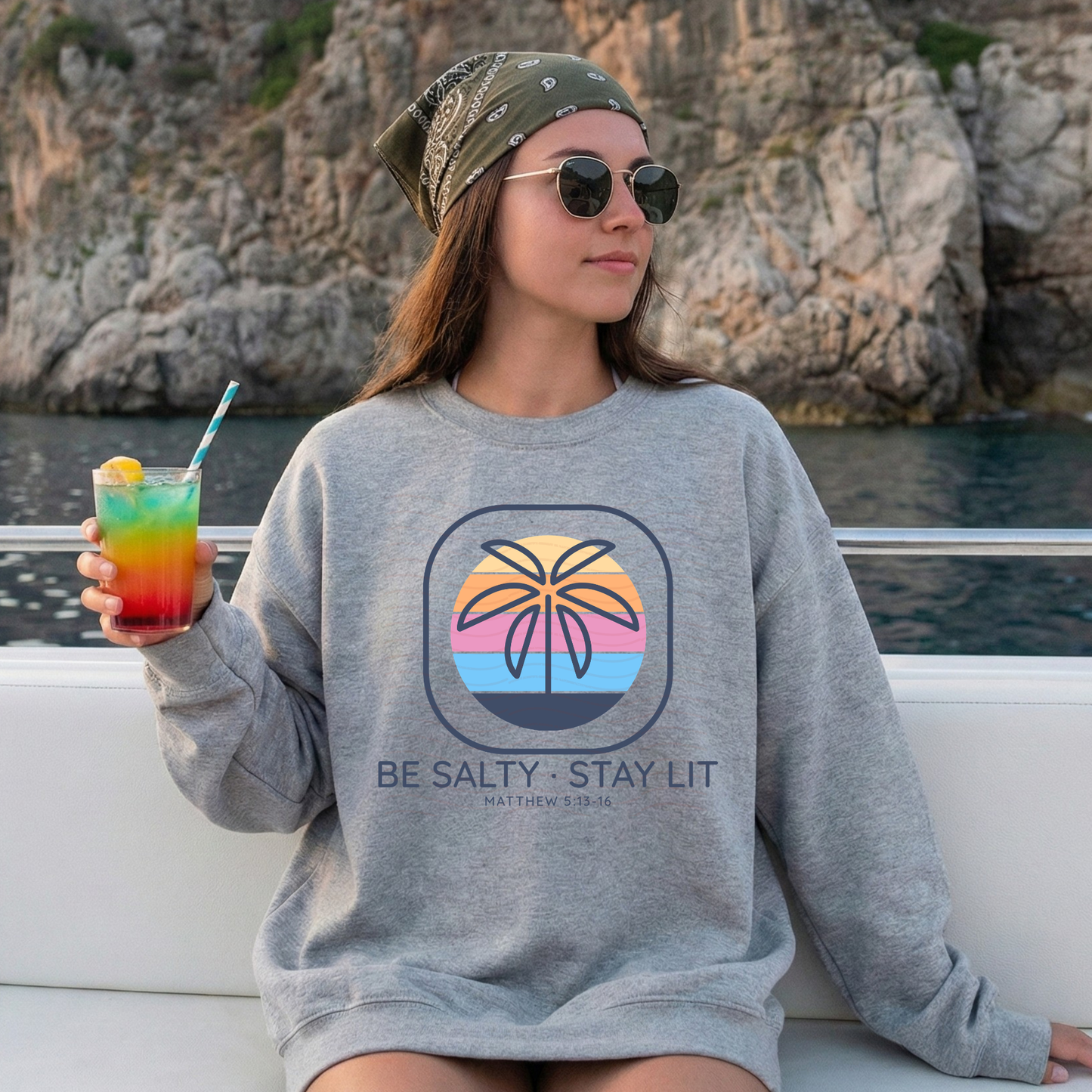 Palm Be Salty Stay Lit