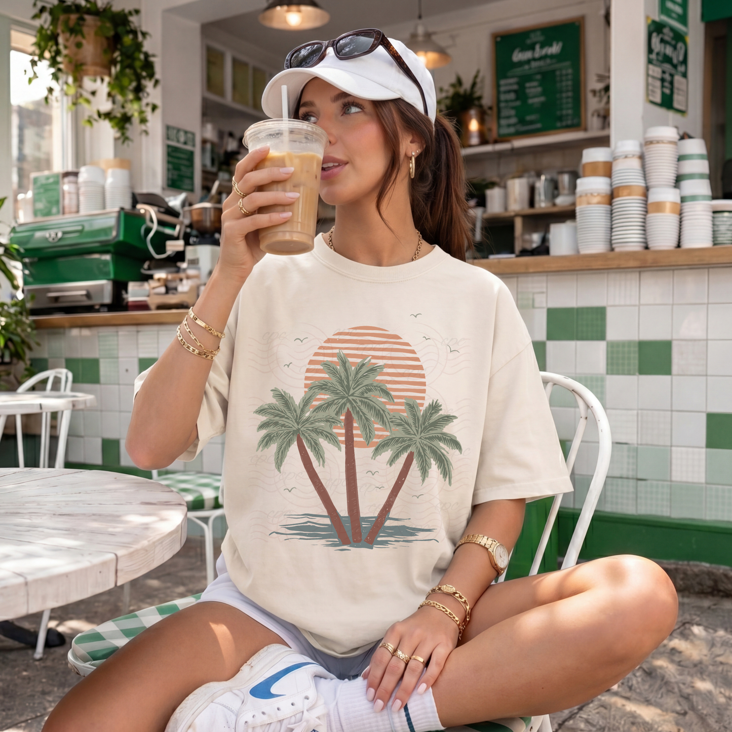 Palms And Birds