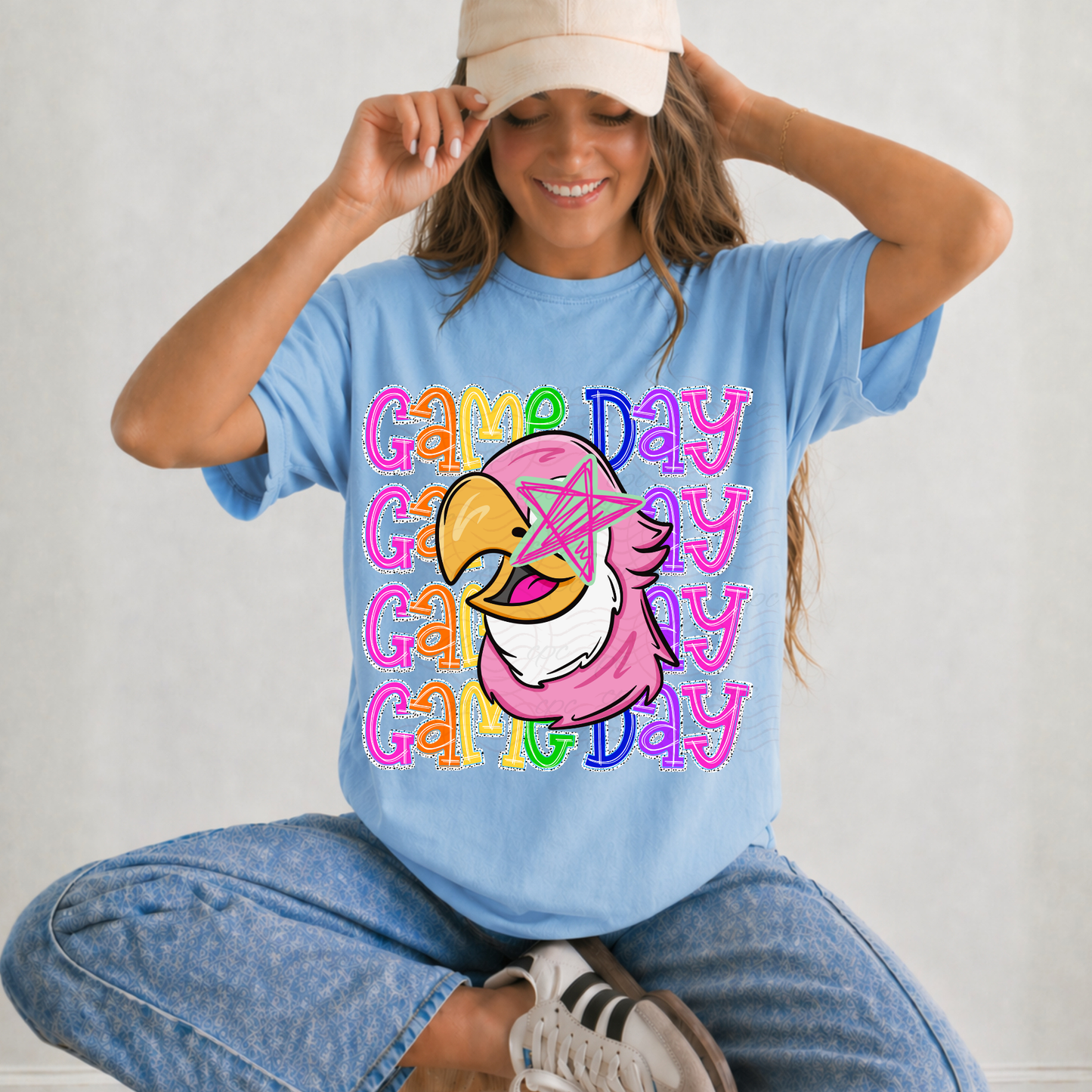Colorful Stacked Game Day Mascots