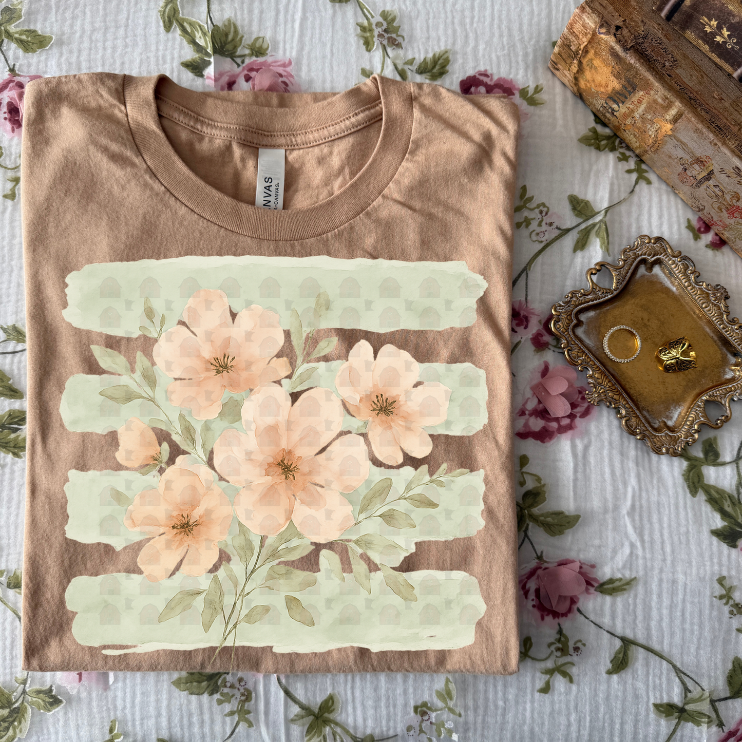 Pastel Brushstroke Florals