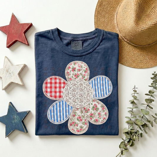 Patchwork US Flower