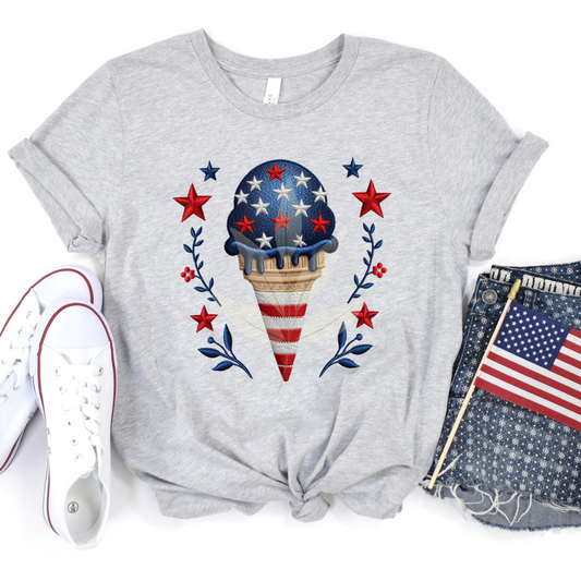 Patriotic Ice Cream