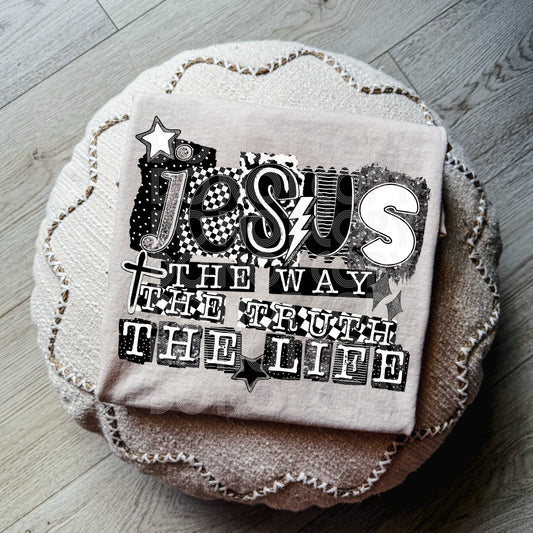 Patterned Jesus The Way The Truth The Life