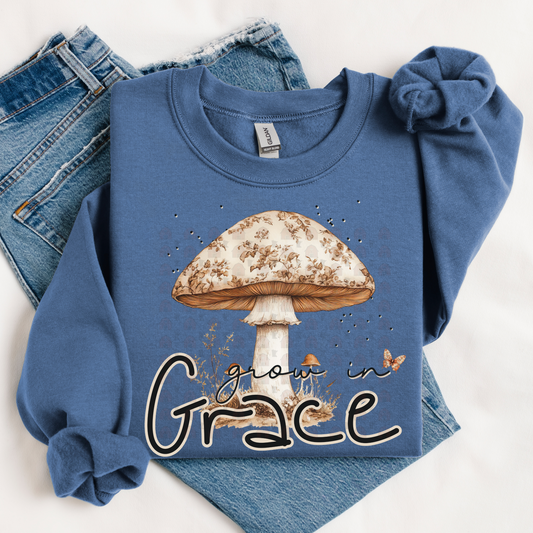 Patterned Mushroom Grow In Grace