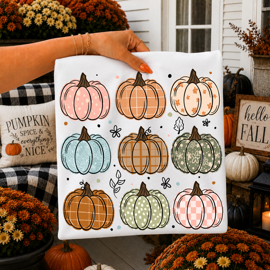 Patterned Pumpkins